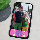 Personalized Mom of Photo iPhone 4S Case